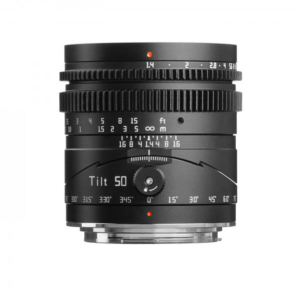 Videografie Objektiv TTartisan 50mm F1.4 Tilt Objektiv Für Canon RF - Kreatives Neigungsobjektiv Für Vollformat Canon Objektiv Rf