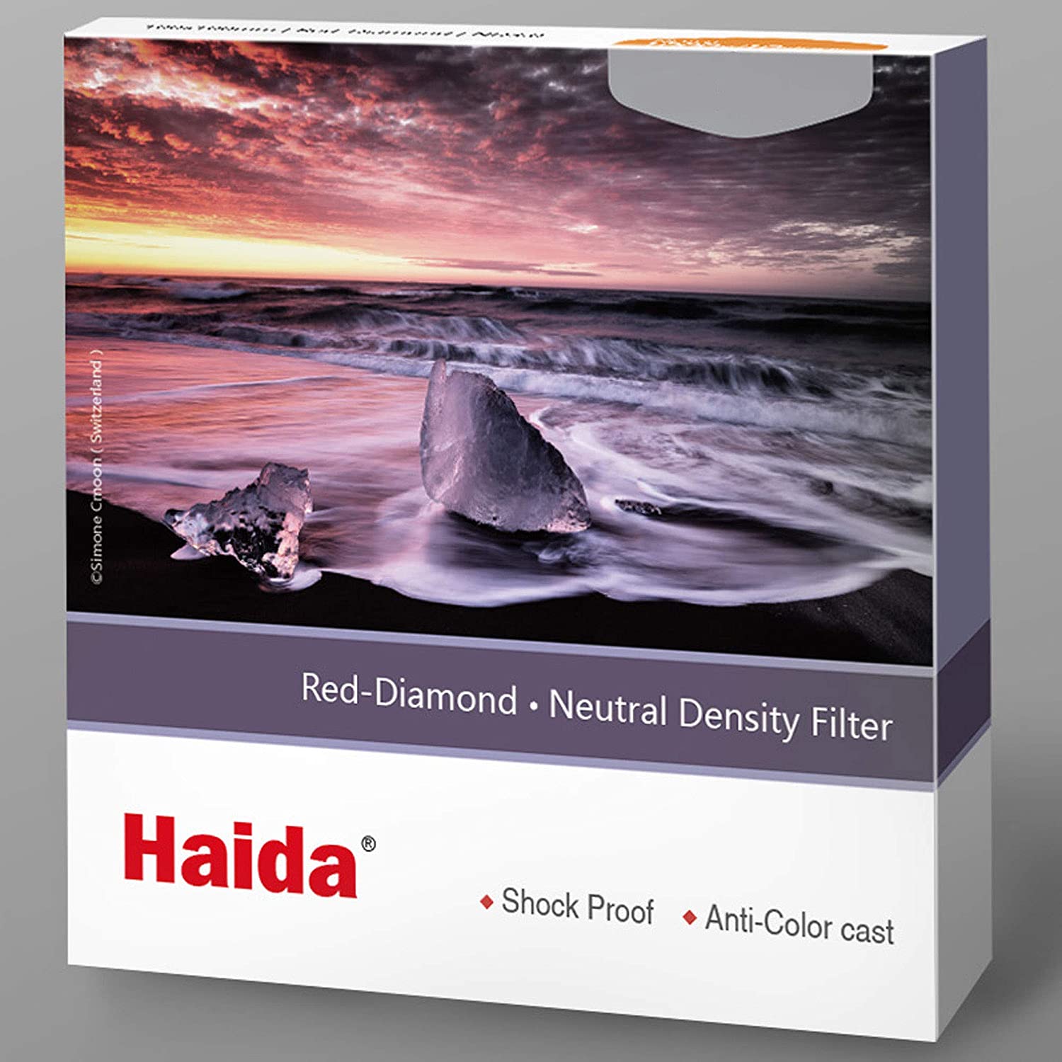 Haida Red Diamond ND3.0 Filter (1000x) 150x150 Mm – 10 Blendenstufen, Stoßfest, Nanobeschichtet