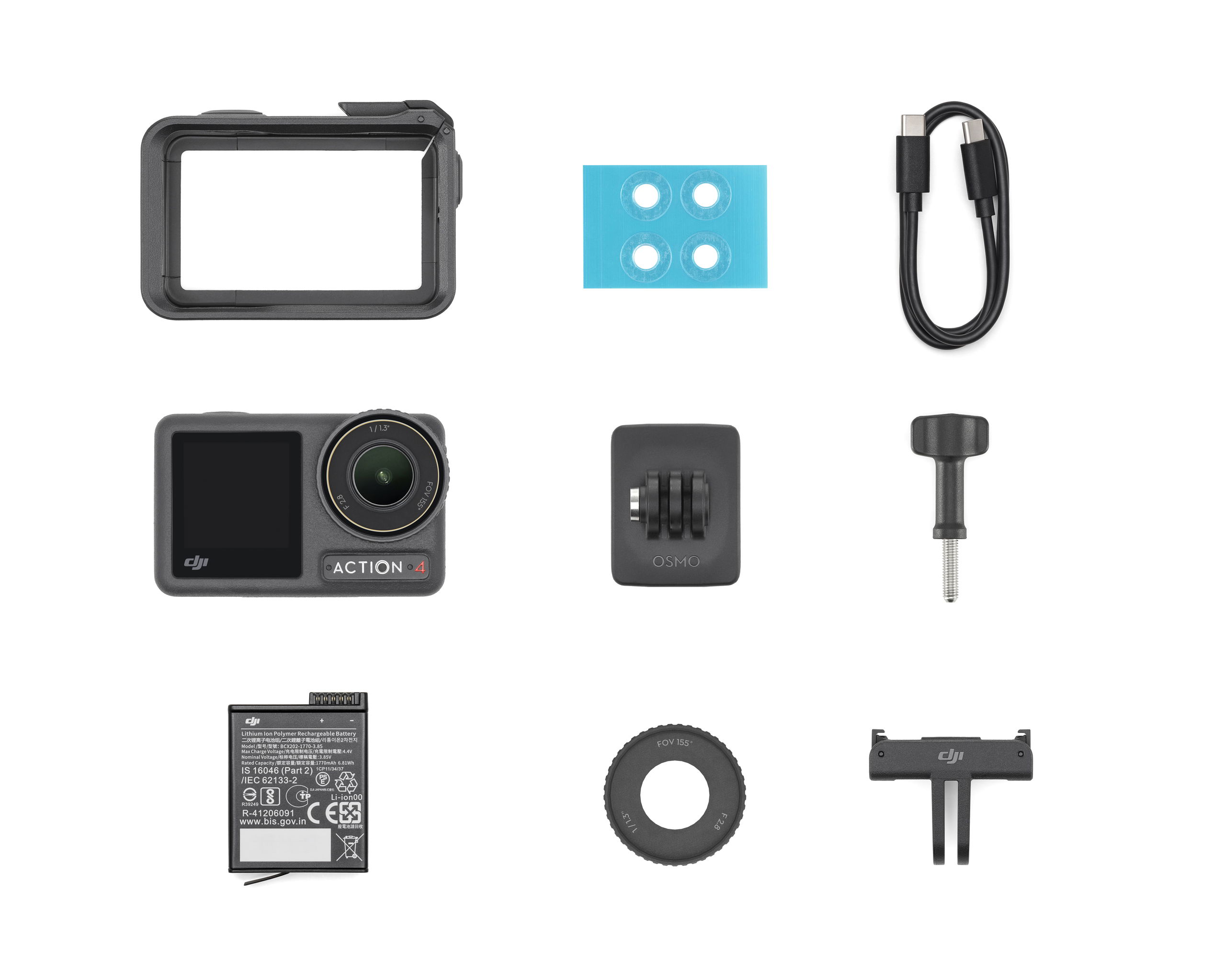 DJI Osmo Action 4 Standard-Combo