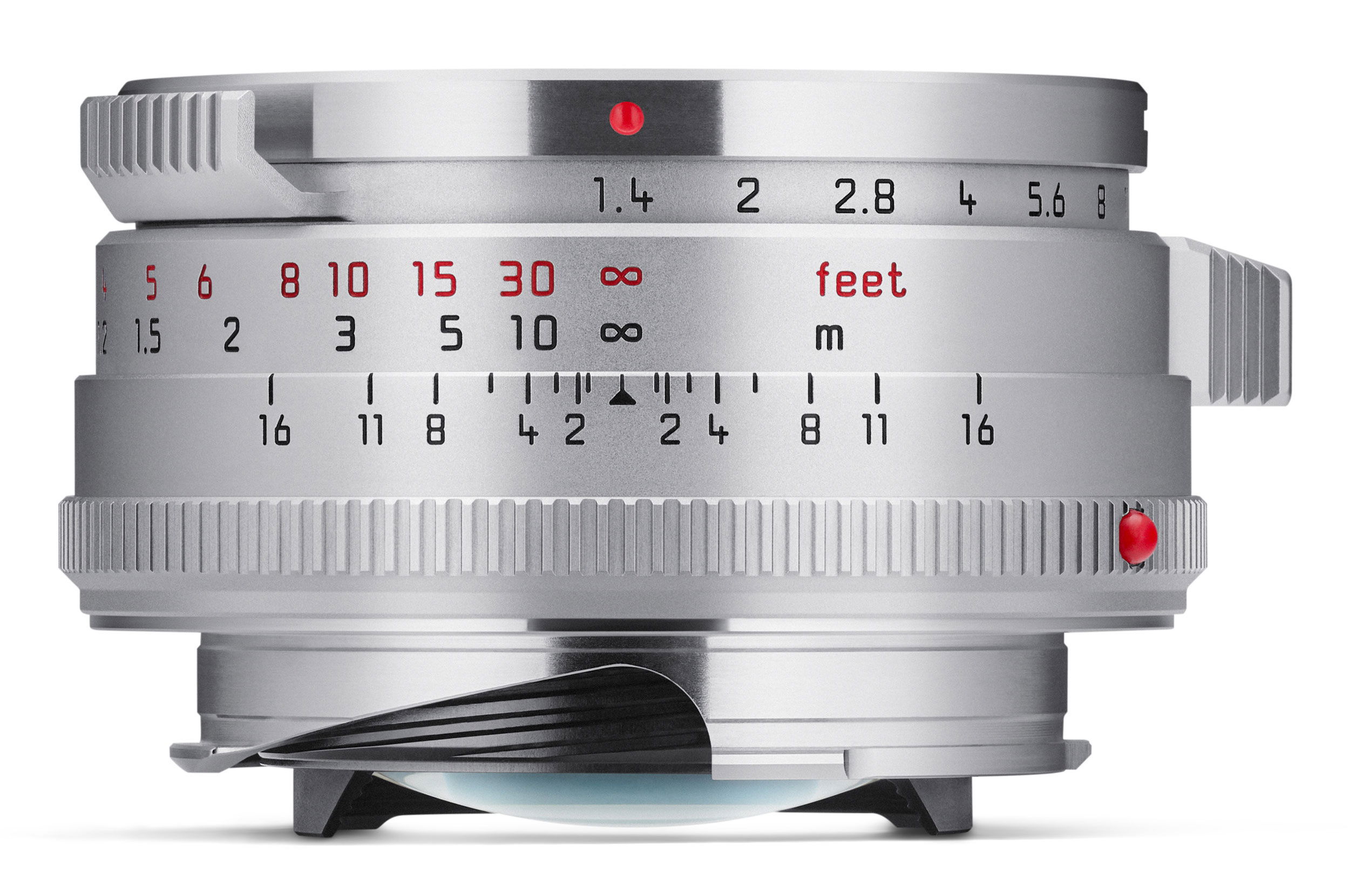 Ciciglow Objektiv-Rückdeckel Für Leica M Mount – Metall, Silber, 5,1x1,7 Cm, Leicht & Stabil