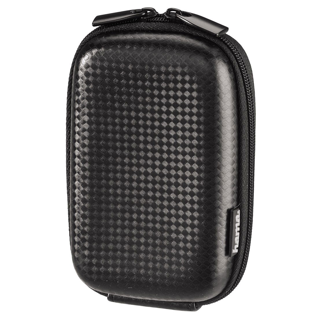 Hama Hardcase Carbon Style Kameratasche 60 L – Für Kompaktkameras Wie Sony RX100, Canon Powershot, Robuster Schutz